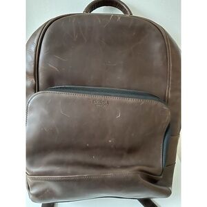 Shinola Fulton Navigator Leather Backpack Brown Detroit Full Grain